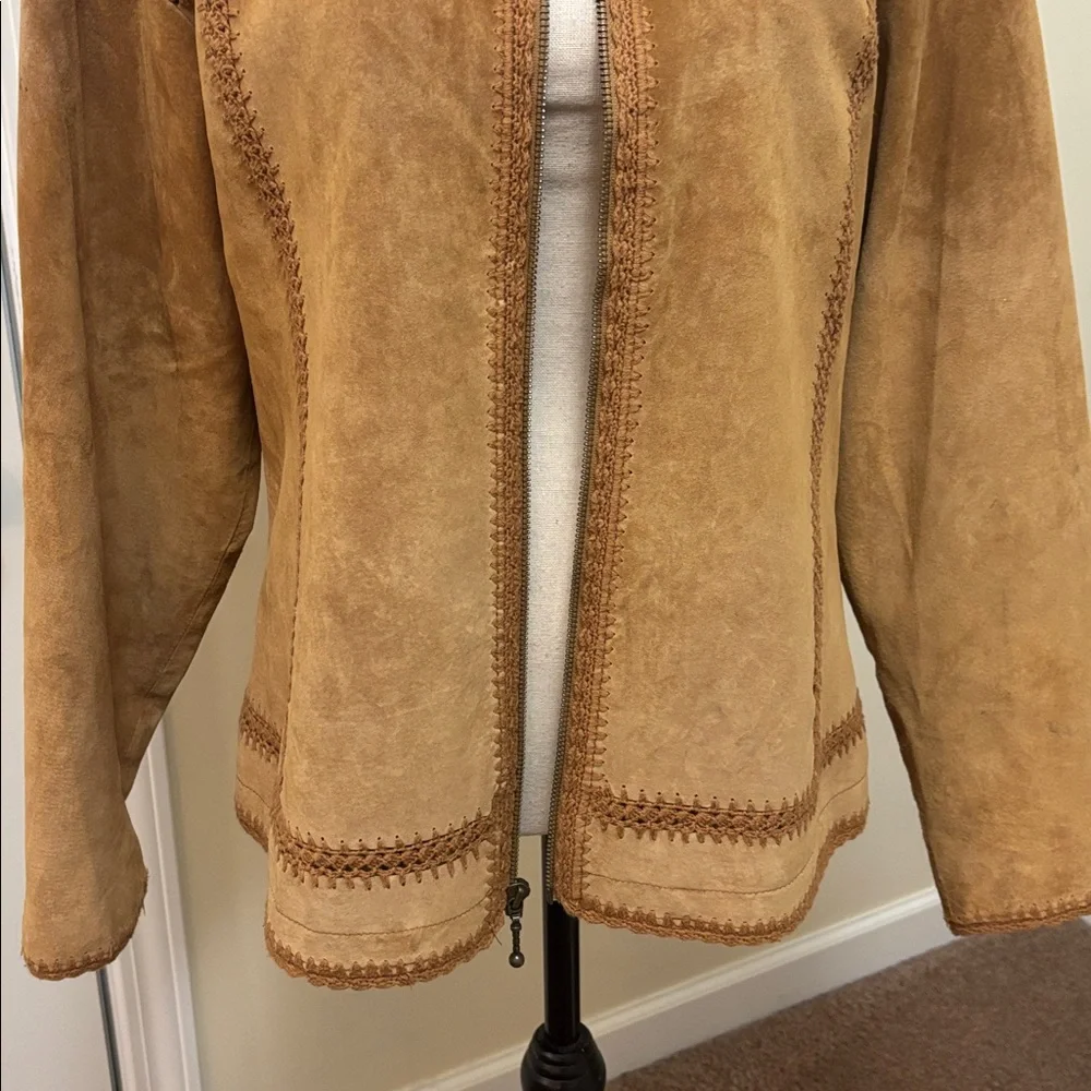Cabela's Women's Brown Suede Jacket size L - Picture 3 of 10